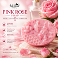 Silk Root Rice & Pink Rose Soap – Brightening & Glow Beauty Bar