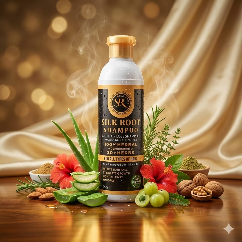 Silk Root Herbal Shampoo