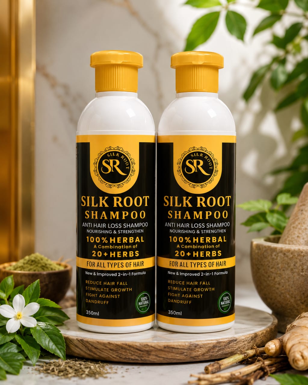 Silk Root Herbal Shampoo