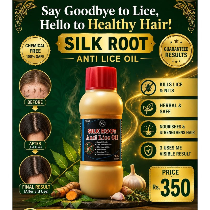 Silk Root Anti Lice Oil